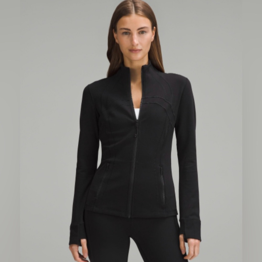 Define Jacket *Luon size 10 Black Womens LULULEMON